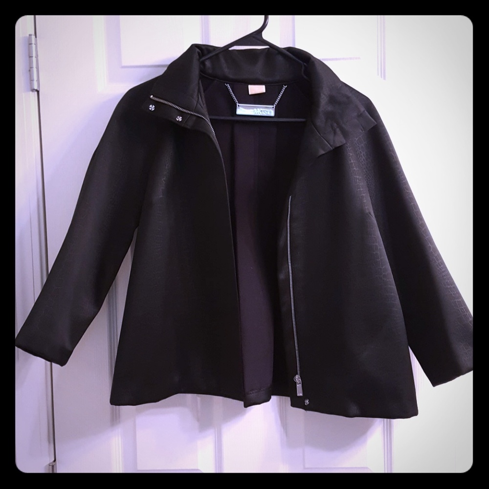 Michael Kors A-line black jacket